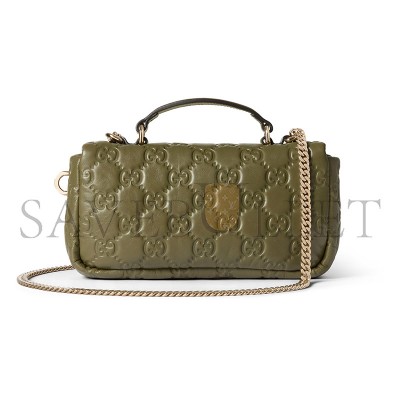 GUCCI GG MILANO SMALL TOP HANDLE BAG 806017 (21*12.5*4.6cm) 